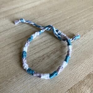 Shoshana Bracelet anklet trendy comfortable tie embroidery thread woven gift